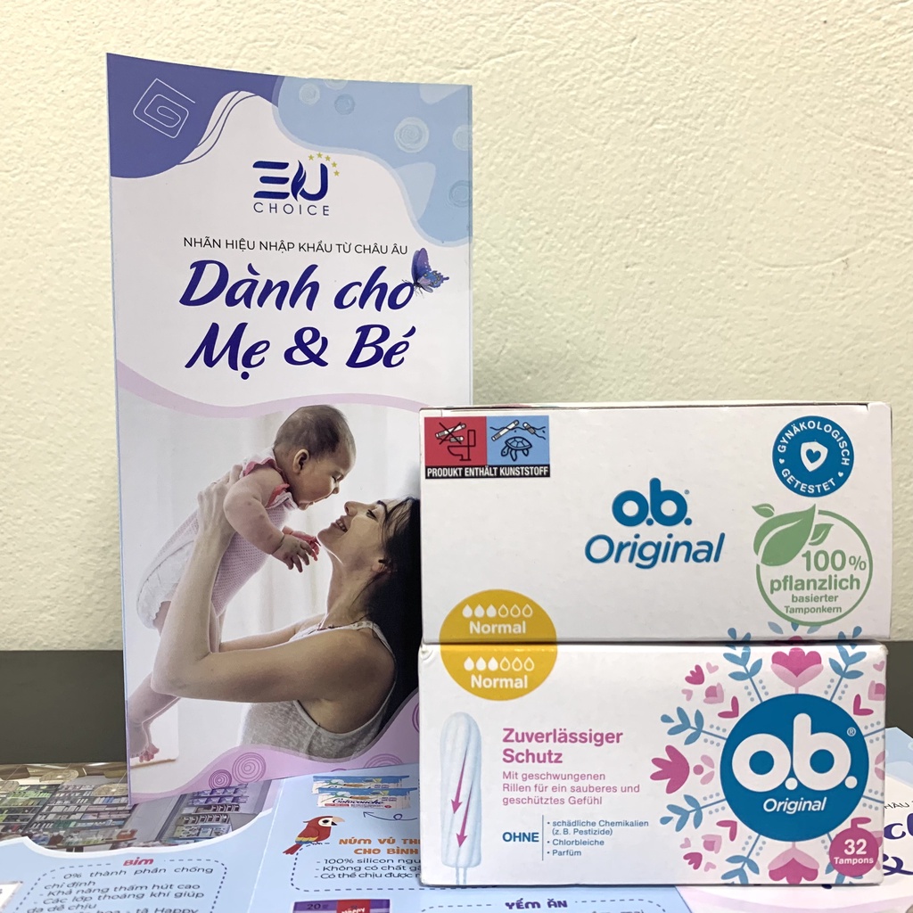 Hộp lẻ 5 Tampons Facelle, OB nhập khẩu Đức