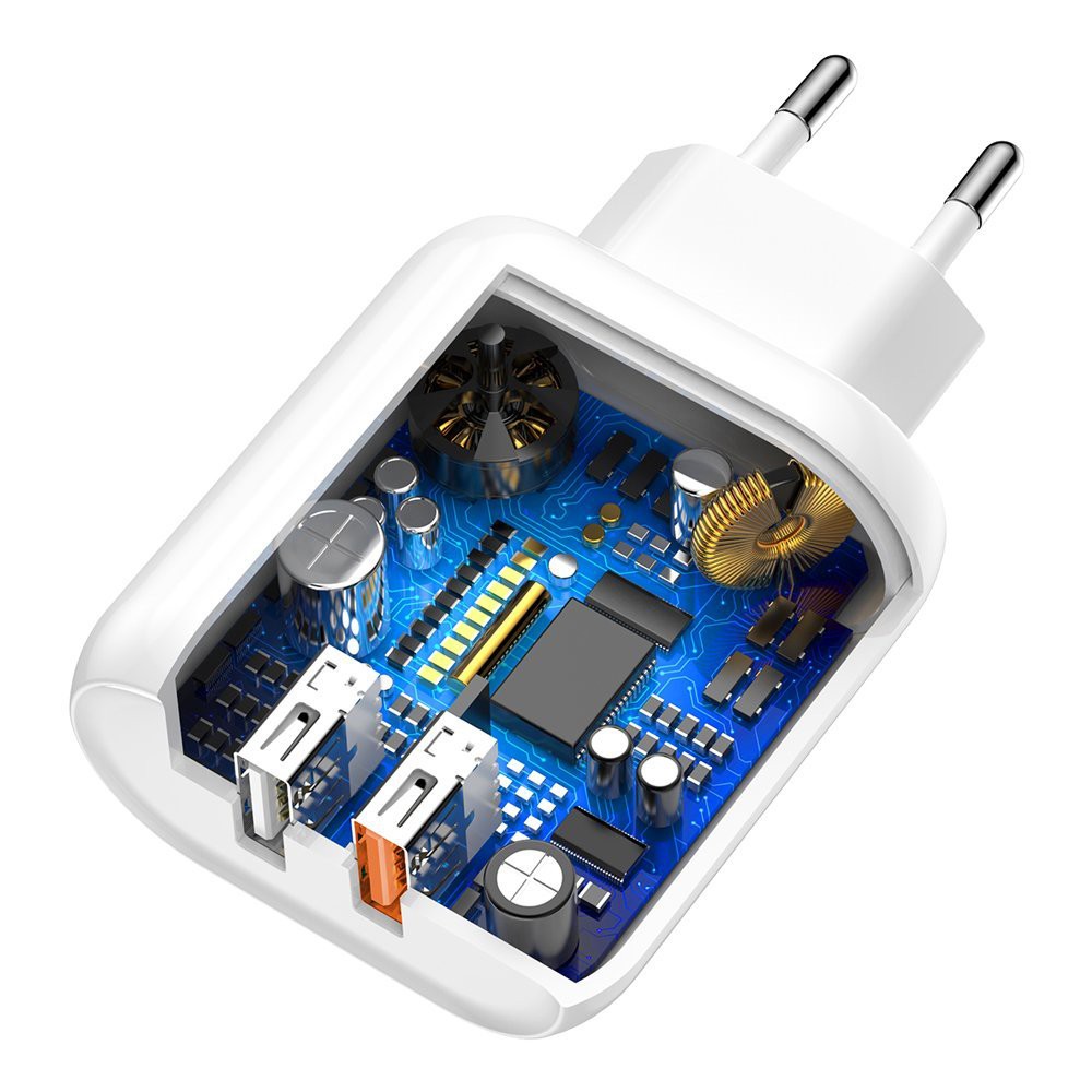 Bộ sạc nhanh đa năng 23W Baseus Bojure 2 cổng USB