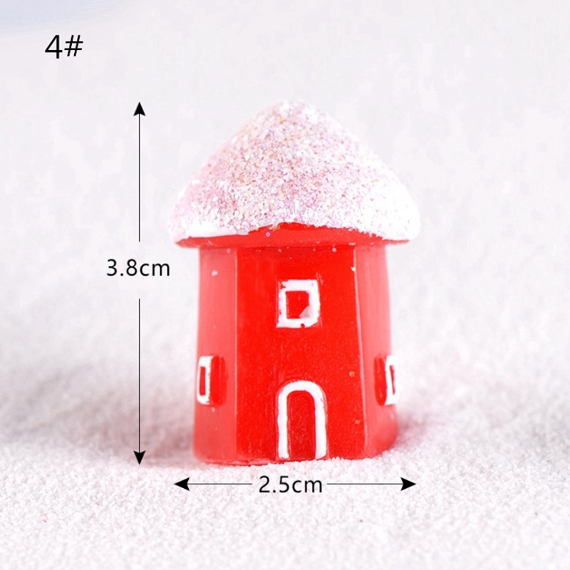 1 Đồ trang trí Ngôi Nhà Tuyết Trang Trí Giáng Sinh