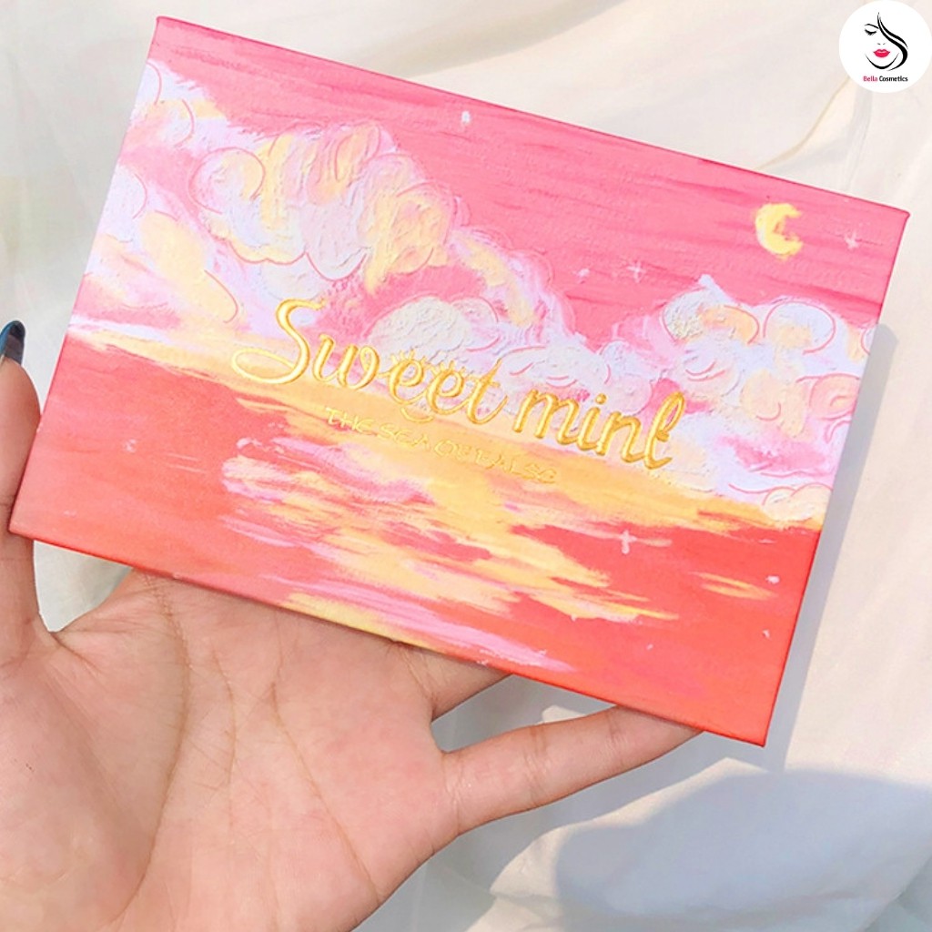 Bảng Phấn Sweet Mint Hồng Siêu Tiện Dụng Kết Hợp Phấn Mắt + Phấn Má + Tạo Khối | BigBuy360 - bigbuy360.vn