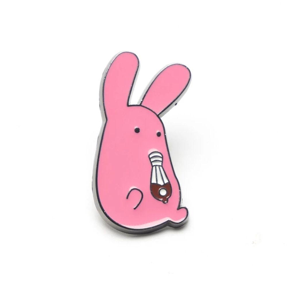 Huy Hiệu Đồ Chơi Hóa Trang Nhân Vật Hoạt Hình Fairy Miss Màu Hồng Dễ Thương