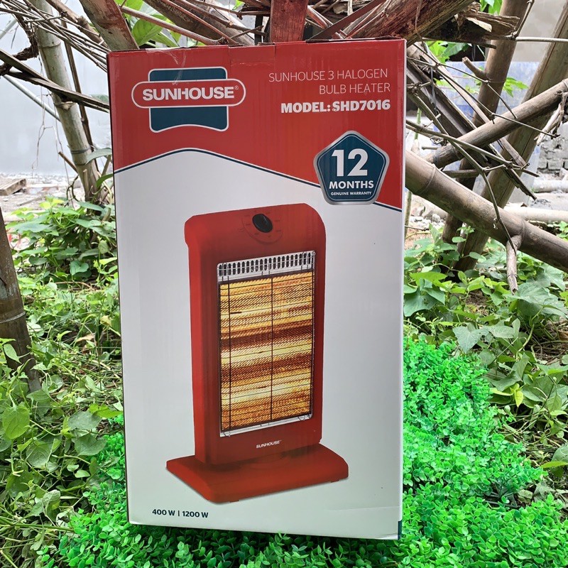 Đèn sưởi 3 bóng Sunhouse SHD7016, Máy sưởi sunhouse SHD7016, tốc độ làm ấm nhanh, tỏa nhiệt đều.