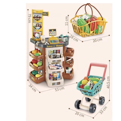 Set đồ chơi quầy bán hàng