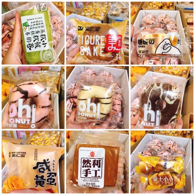 COMBO 2KG MIX TRÊN 30 VỊ BÁNH TƯƠI CAO CẤP