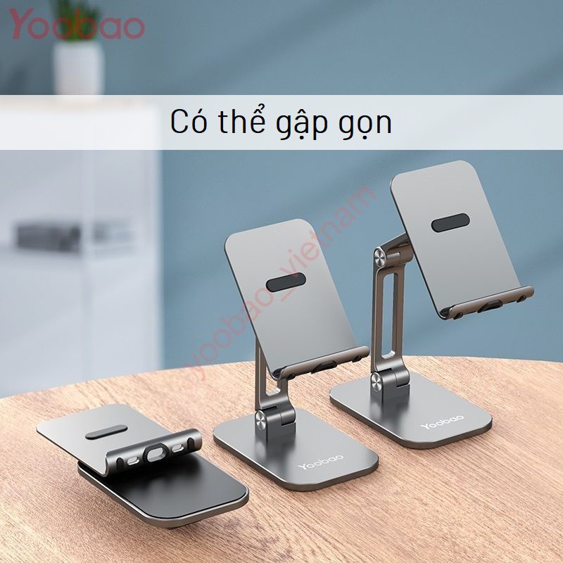 Giá Đỡ Điện Thoại Bằng Hợp Kim Nhôm Cao Cấp Siêu Bền - YOOBAO B2L