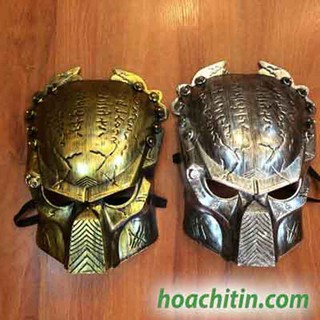 Mặt nạ kinh dị halloween hóa trang Predator cổ đại xi