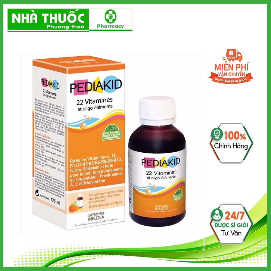 Vitamin Pediakid Tăng Đề Kháng, 22 Vitamin Tăng Miễn Dịch