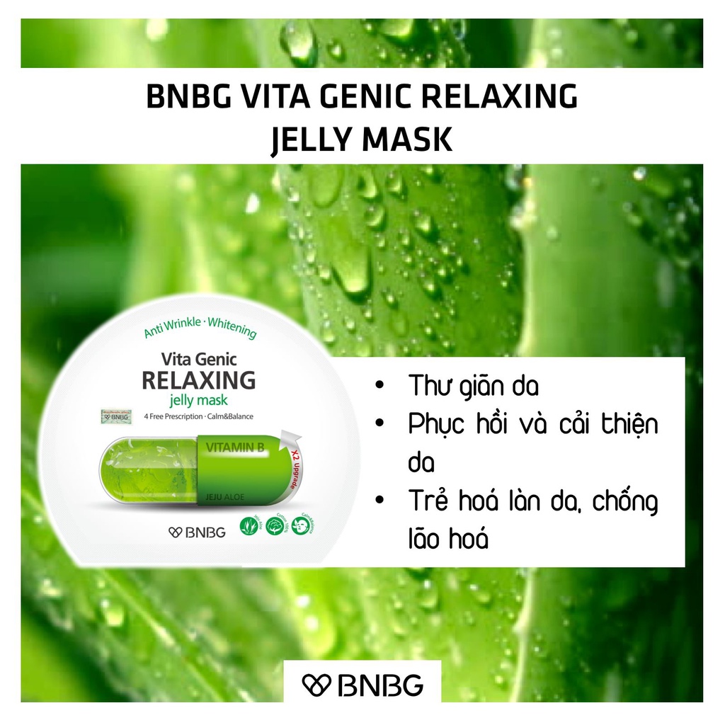 Mặt Nạ BNBG Hàn Quốc [HỘP 10 MIẾNG]  8 Loại Tràm Trà ,Jelly, Thiếc Cấp Ẩm Dưỡng Trắng Chống Lão Hóa Nhập Khẩu Chính Hãng