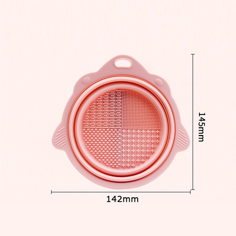 Dụng Cụ Vệ Sinh Cọ Trang Điểm Bằng Silicone Tiện Dụng dreamdiary