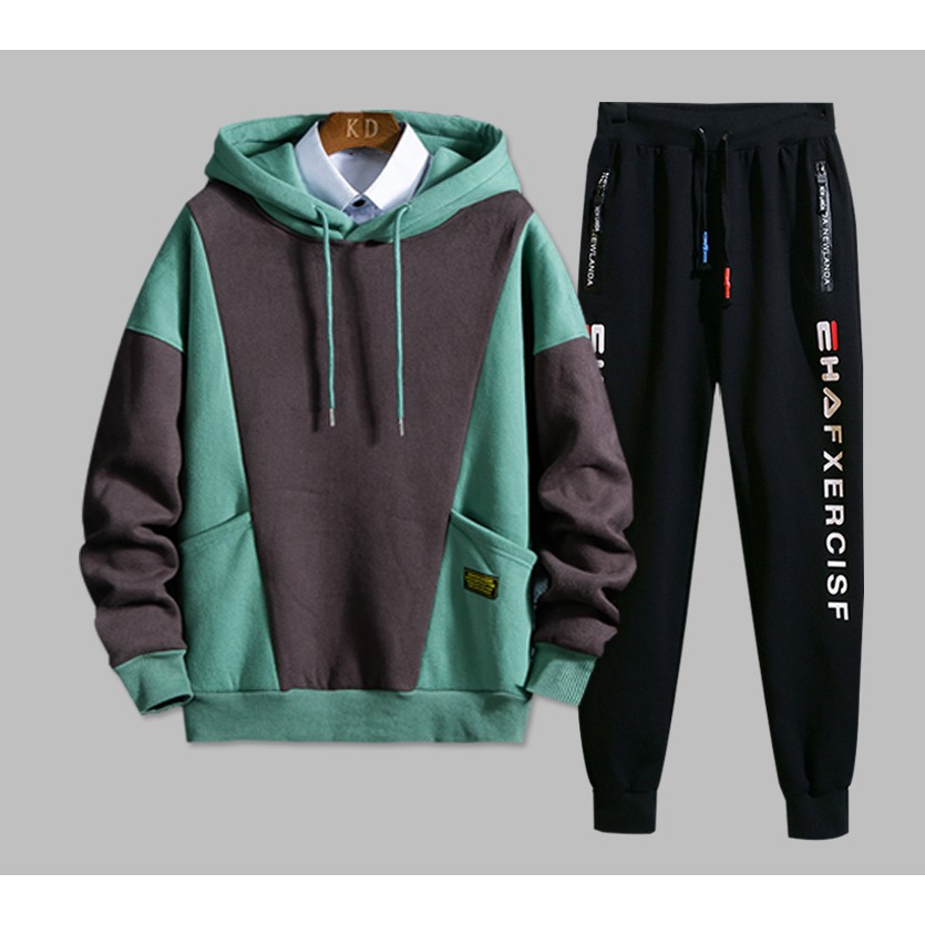 Bộ Quần Áo Nam Áo Hoodie Nam Dài Tay Quần Jogger Nam Bo Gấu Thời Trang Zenkonu TOP NAM 1000115 + QUAN NAM 1000069