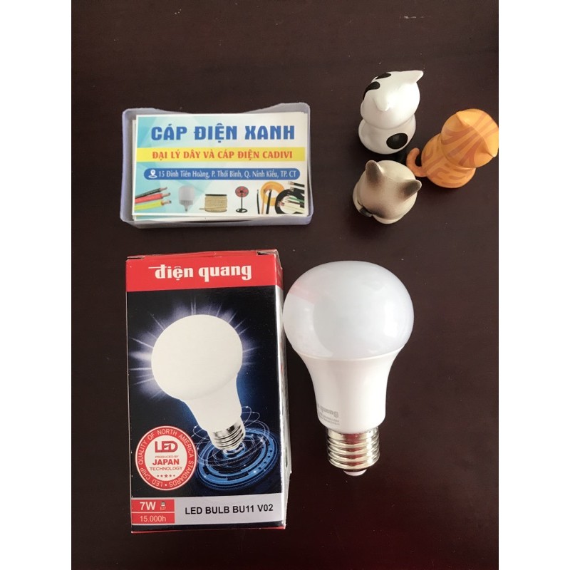 (Giá Sốc) Bóng Đèn Led Bulb Tròn BU11 Điện Quang 5w - 7w - 9w