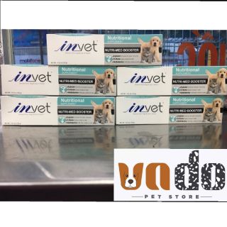 Gel dinh dưỡng cho chó mèo invet 120gr