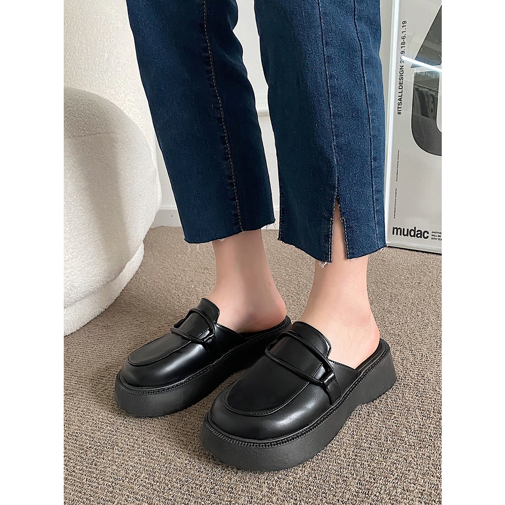 Sục Nữ Đế Bánh Mì Giày Hở Gót Mẫu Mới