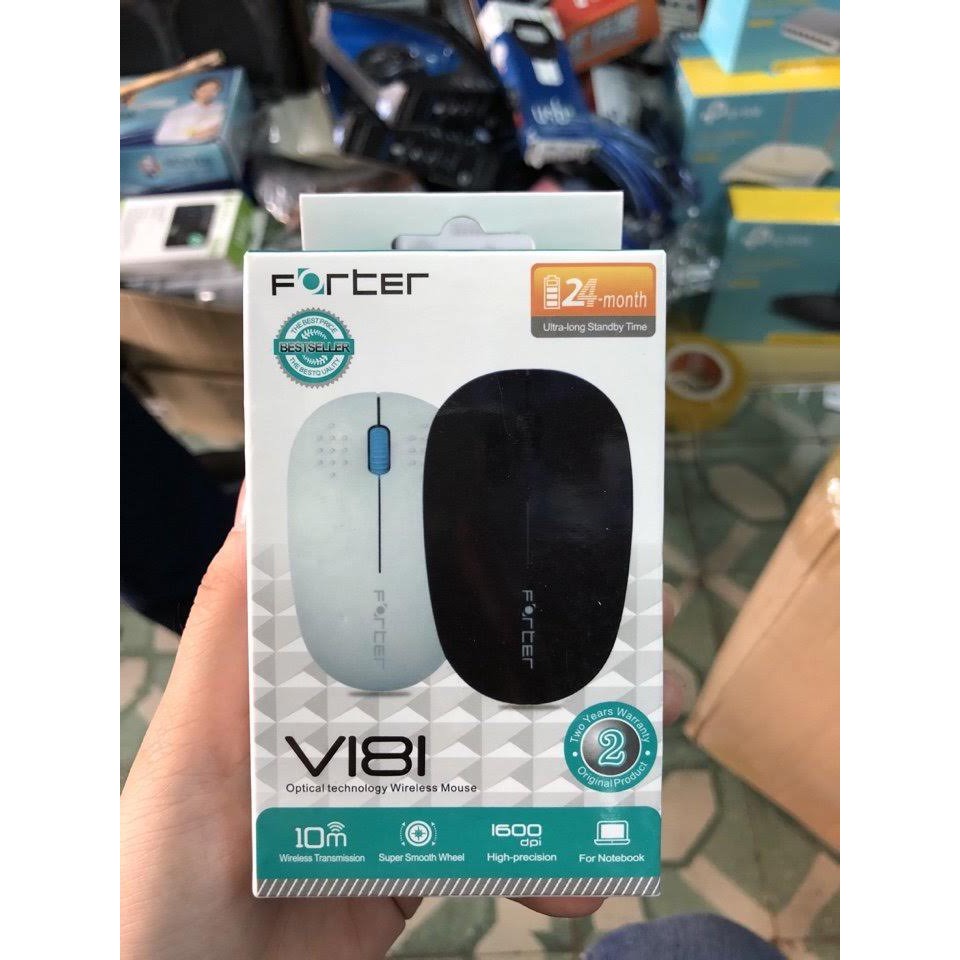 Chuột Quang Không Dây Forter V181 Dành Cho Android Tivi Box, Smart Tivi, Laptop pc