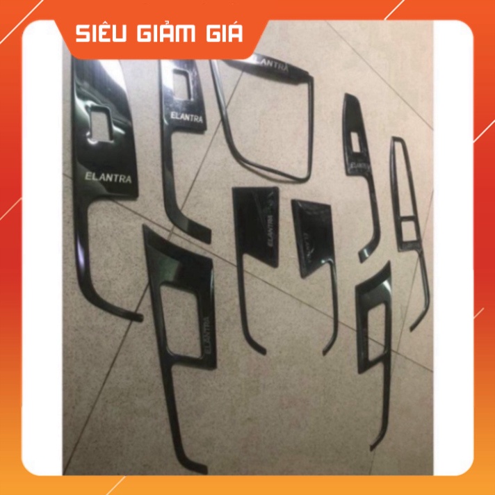 SIÊU GIẢM GIÁ ELANTRA, Ốp nội thất titan xe Hyundai Elantra 2016 đến 2020 HÀNG CAO CẤP HÀNG CAO CẤP