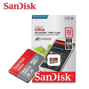 Thẻ Nhớ Sandisk 98mbps Clas10 16gb 32gb Micro Sdhc