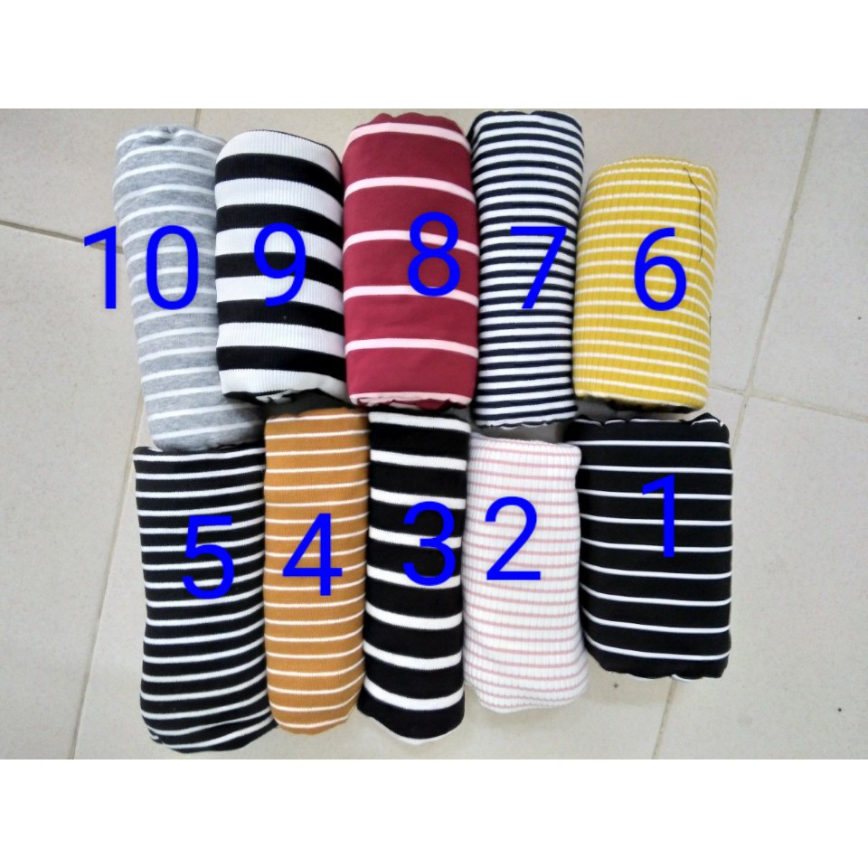 Áo thun gân cổ cao 3 phân hàng loại 1