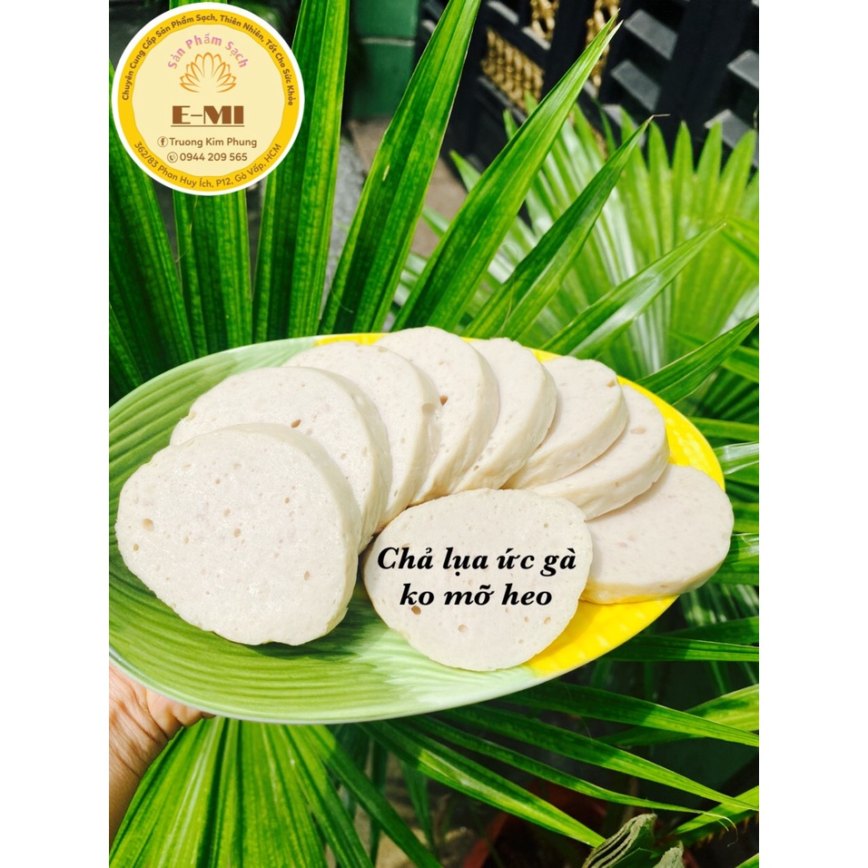 CHẢ LỤA ỨC GÀ- GIÒ LỤA ỨC GÀ - ĂN KIÊNG GIẢM CẨN