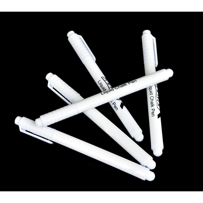 Bút lông mực lỏng màu trắng viết bảng đen tiện dụng