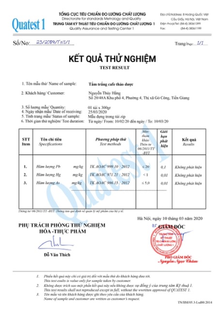 Ủ TRẮNG CAFE (dùng cả face và body) . 300gr chính hãng | BigBuy360 - bigbuy360.vn