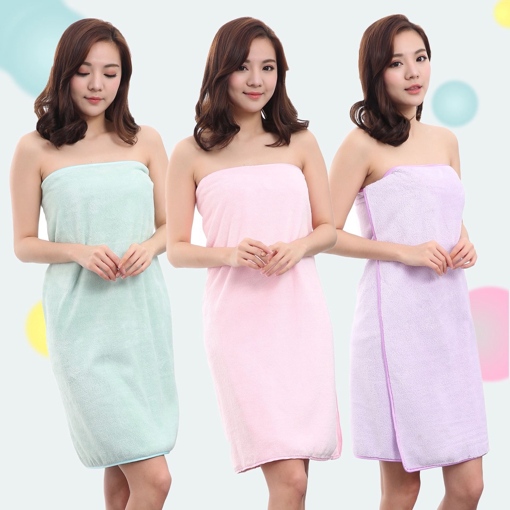Khăn Tắm Chất Liệu Lông Cừu San Hô Mềm Mại Thấm Hút Tốt Thân Thiện Với Làn Da Nhiều Màu Sắc