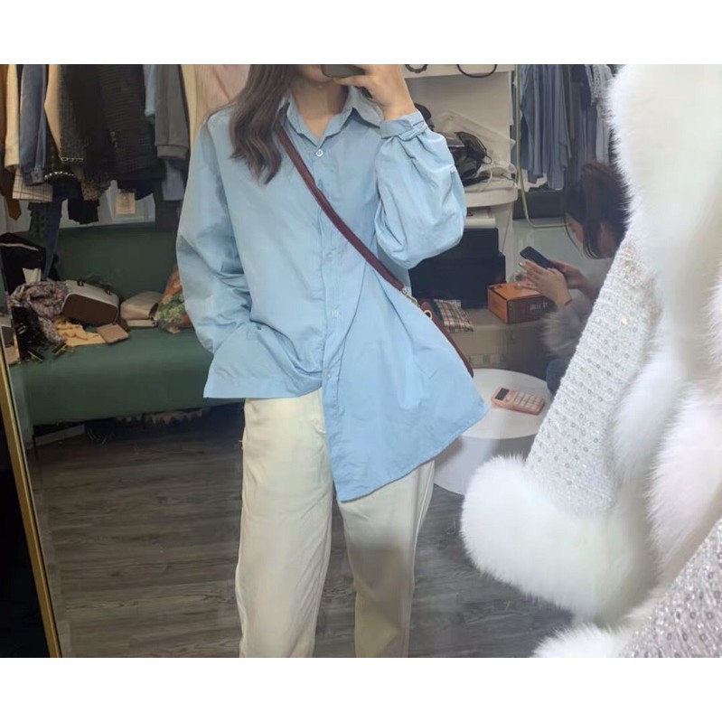 QA16_Quần kaki trắng ống suông đứng phong cách ulzzang Hàn quốc