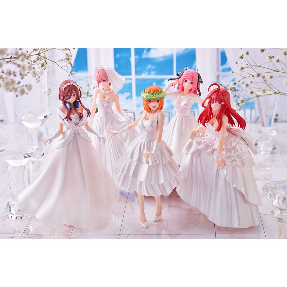 Mô Hình Figure Nhân Vật Anime Gotoubun no Hanayome ∬, Nakano Itsuki, Ichiban Kuji (E Prize), Bride (Bandai Spirits)