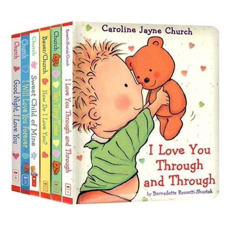 Caroline Jayne church (6 Board Books)