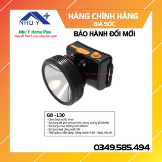 Đèn pin đội đầu chống nước G8-130 - [CHÍNH HÃNG]