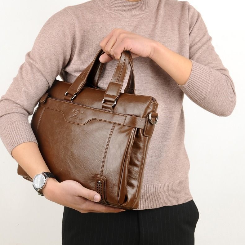 Túi xách da đeo chéo thời trang dành cho nam | BigBuy360 - bigbuy360.vn