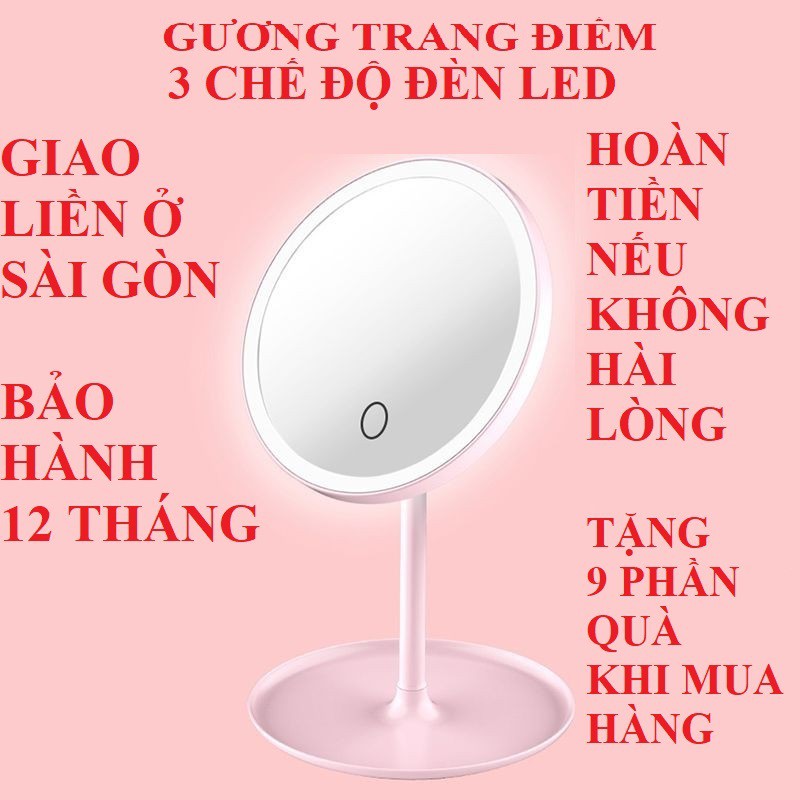 Gương để bàn trang điểm gương trang điểm để bàn gương để bàn hàng chính hãng bảo hành 12 tháng