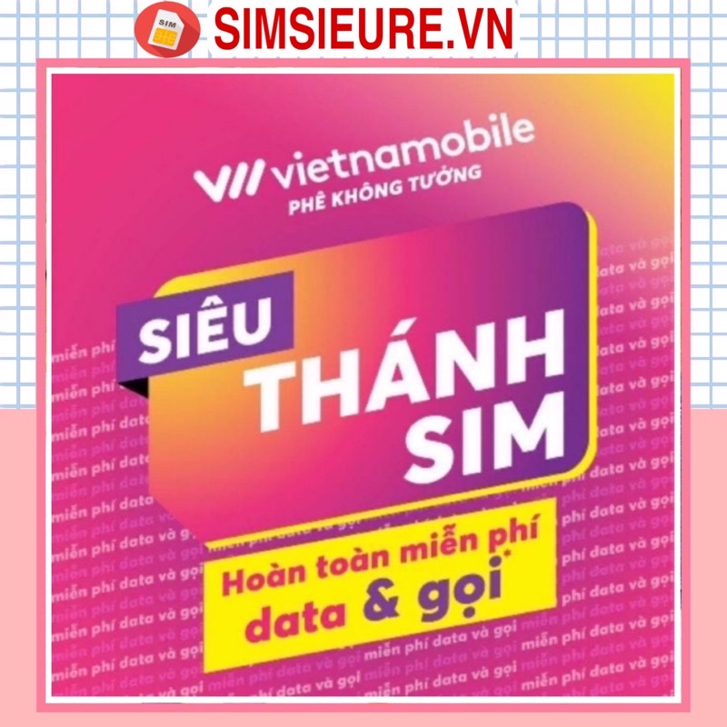 Siêu Thánh Sim 4G [ Miễn phí Data tháng đầu ]