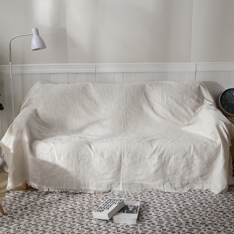 Chăn đắp trải ghế sofa phong cách Bắc Âu đơn giản sang trọng