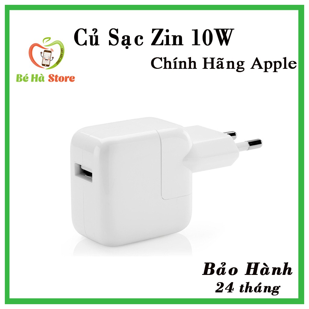 Củ sạc iphone iPad 5W /10W/ 12W Zin Bóc Máy + Cáp sạc iPhone XSMax Zin Bóc Máy. Cam kết chính hãng (Bảo hành 12 Tháng)