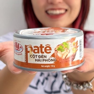 Đặc sản Pate Cột Đèn Hải Phòng, Patê Gan Đóng Hộp Canfoco Ăn Cơm Bánh Mì Đều Ngon Hộp Loại 150g - 16 Food