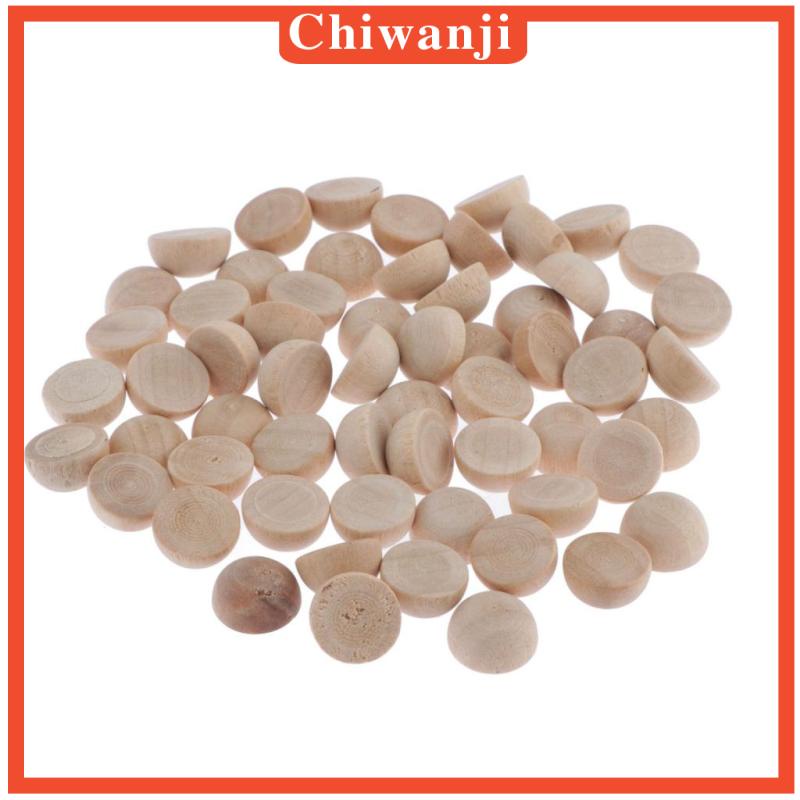 Set 50 Quả Cầu Gỗ Mini 1cm DIY Dành Cho Trẻ Em