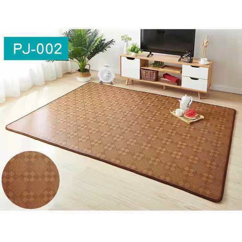 Chiếu Đan mây đế ép bông chống trượt 1m8x2m