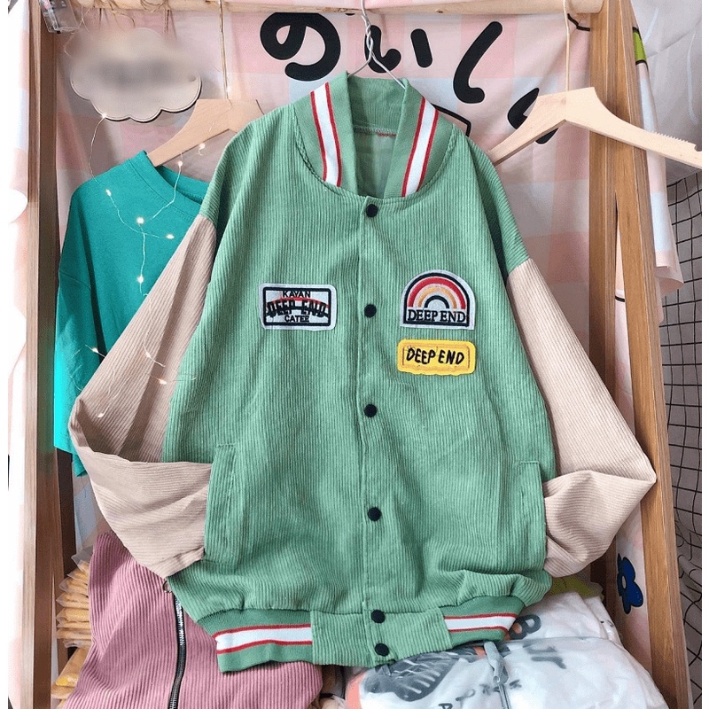 Áo Khoác Nữ Chất Nhung Tăm Siêu Mịn Họa Tiết Cầu Vồng [ HÌNH THẬT SP ]  - ĐĂNG QUANG FASHION