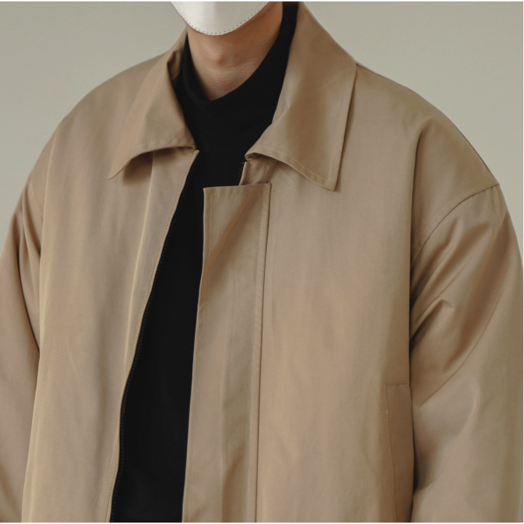 Áo khoác dáng rộng phong cách Hàn Quốc retro thời trang cho nam fashion áo khoác jacket nam  Unisex Áo khoác đồng màu