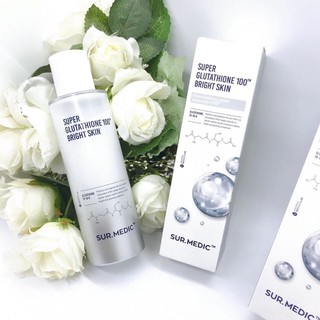 Toner Trắng da Sur.Medic Super Glutathione 100 Bright Skin