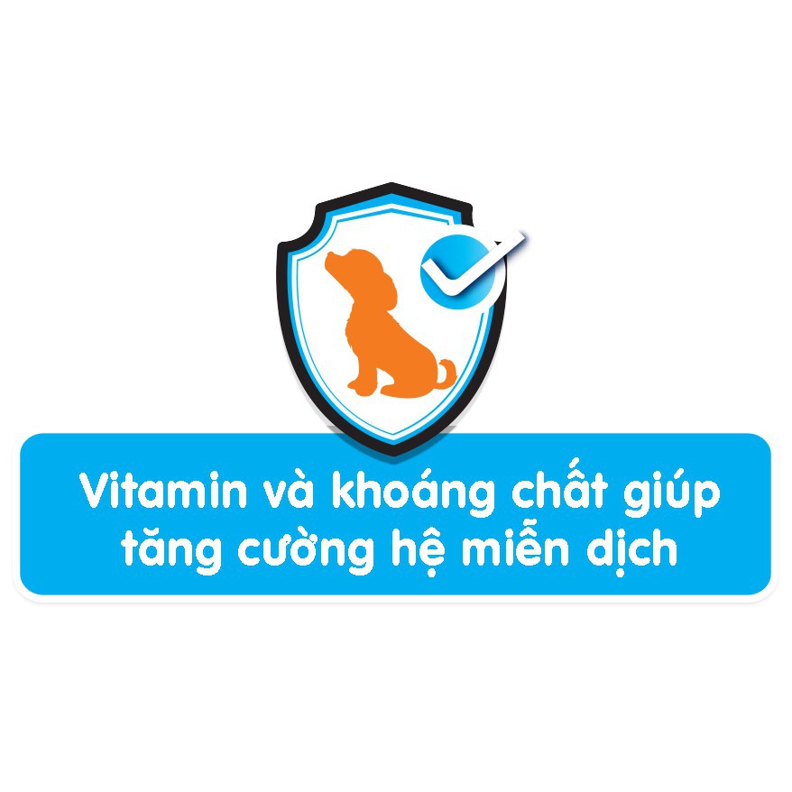 THỨC ĂN PEDIGREE DẠNG HẠT CHO CHÓ CON Vị GÀ VÀ TRỨNG, SỮA Túi 480G