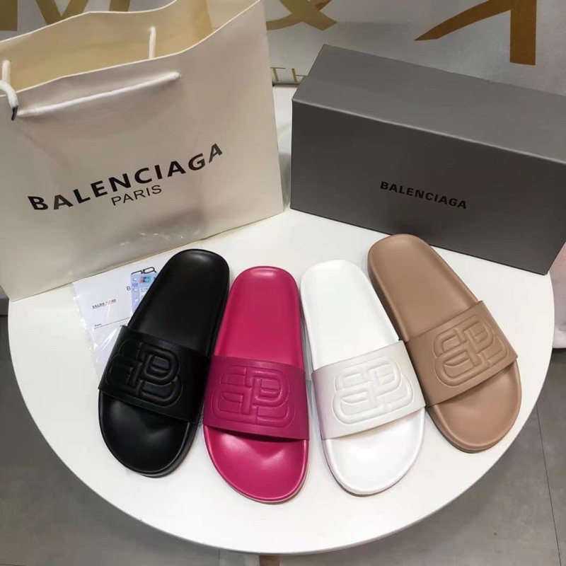 Dép lê balen dập logo fullbox