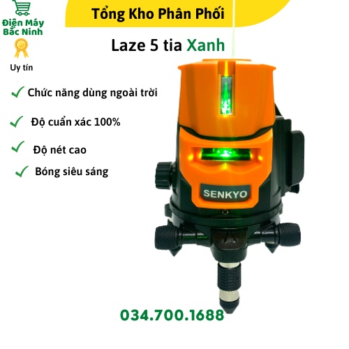 Máy cân bằng laze 5 tia xanh SENKYO