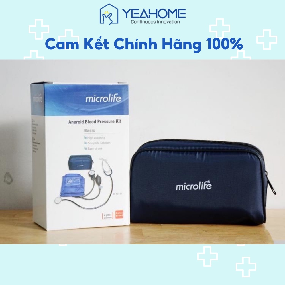 Máy Đo Huyết Áp Cơ Microlife AG1-20 Bảo Hành 24 Tháng Hàng Chính Hãng - YeahomeCare Saigon