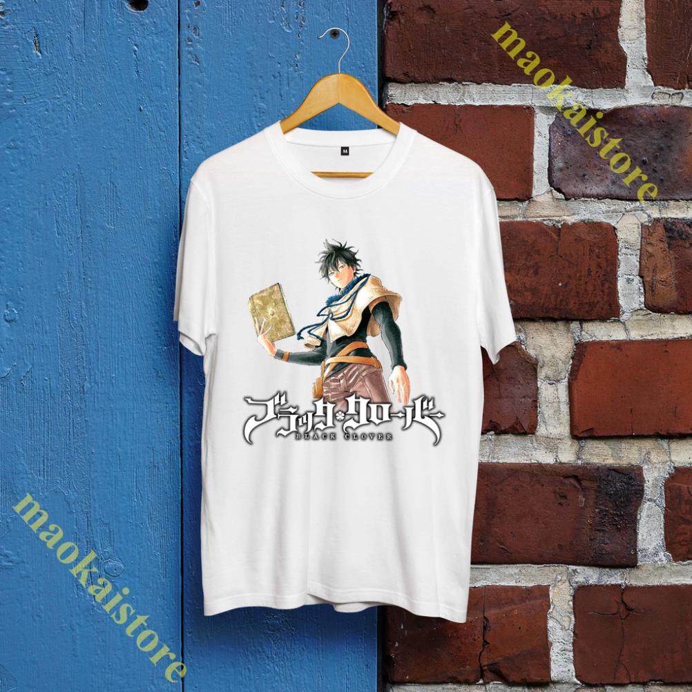 [DISCOUNT]💚Áo Thun Yuno - Áo Thun Black Clover - Yuno T-Shirt - Black Clover T-Shirt siêu đẹp - BKC-