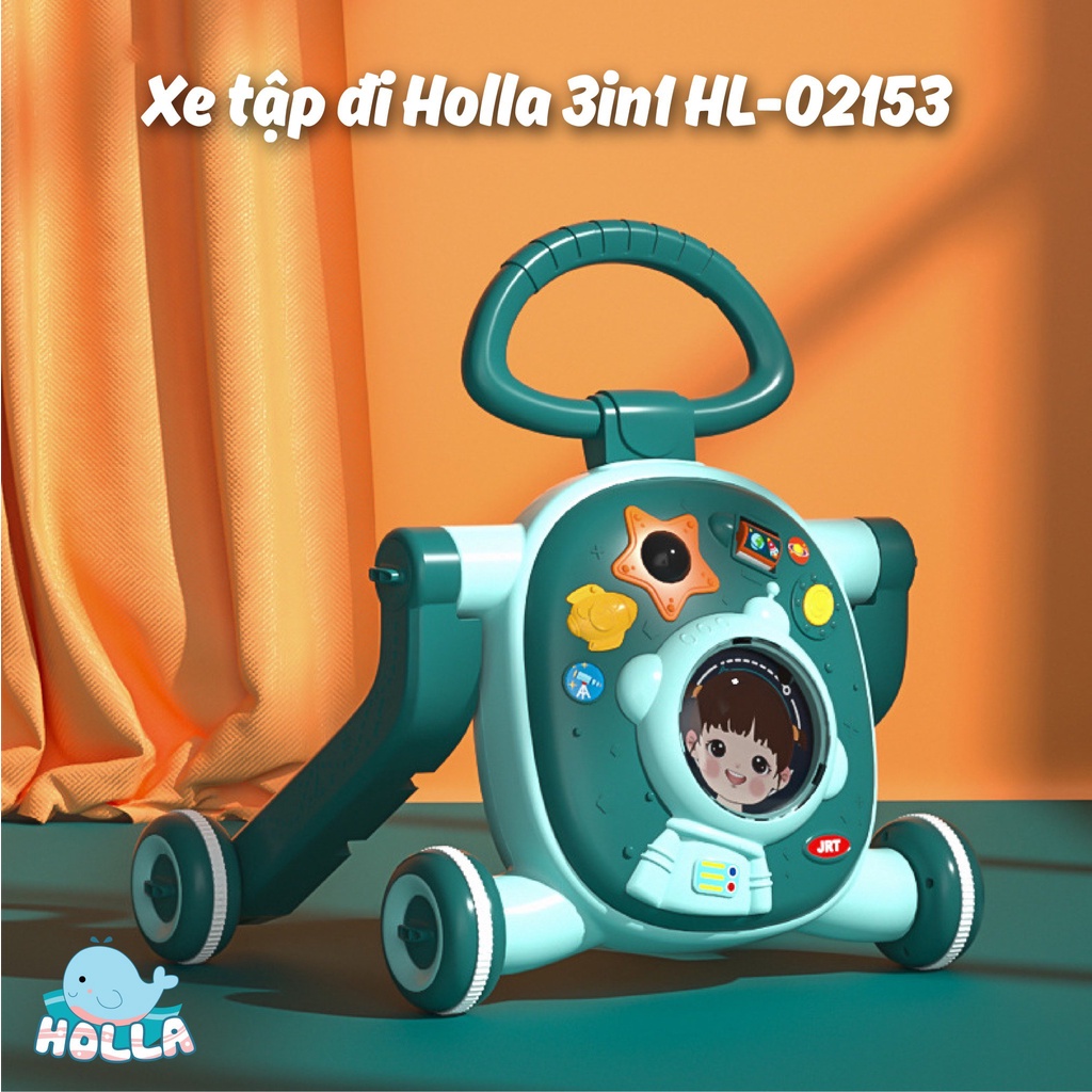 Xe tập đi HOLLA 3IN1 cao cấp cho bé