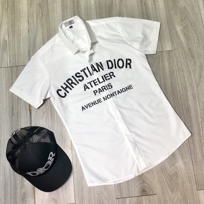Áo Sơmi cộc Dior thiết kế mới 2021