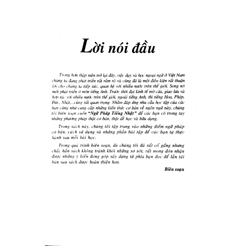 Sách - Ngữ Pháp Tiếng Nhật