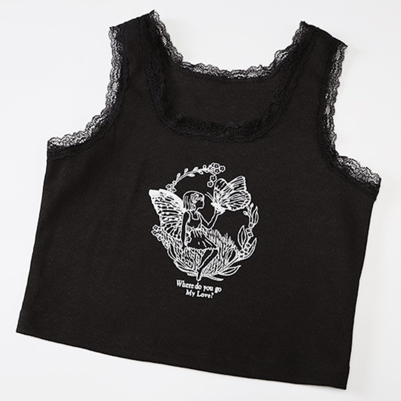 Brroa Áo Crop Top Không Tay Cổ Xẻ Có Gân Cơ Bản Dành Cho Nữ Vào Mùa Hè