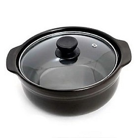 [MUA 1 TẶNG 1] NỒI KHO CÁ - NỒI KHO TỘ - NỒI NẤU MÌ CAY nắp thủy tinh 1,5L IT ĐK=20CM - MUA 1 TẶNG 1 SP CÙNG LOẠI